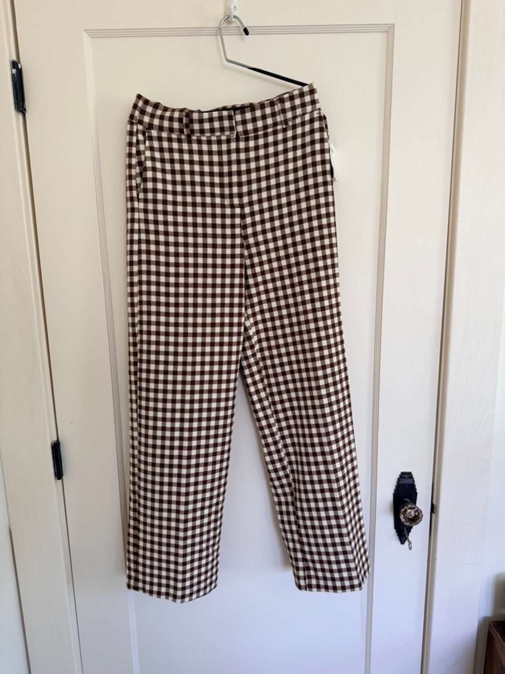 NWT Joie Checkered Trousers - Sezane Dupe